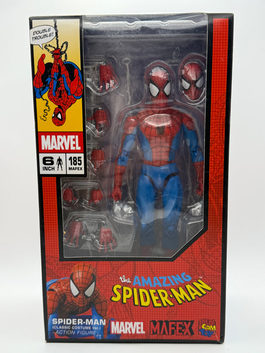 MAFEX The Amazing Spider-Man (Classic Costume Ver.) – 6 Inch Action Figure #185