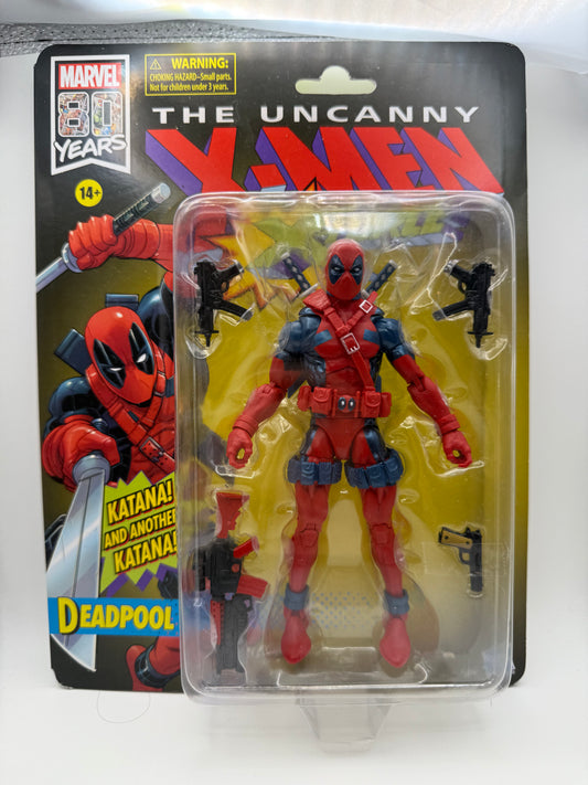 Marvel Legends 80 Years – The Uncanny X-Men Deadpool Action Figure